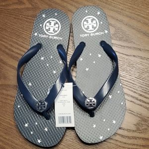 Tory Burch flip flops, 2 pair